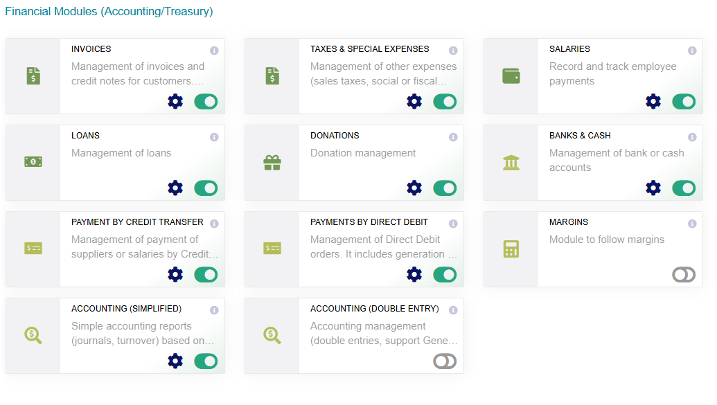 Finance Module ERP - GST billing and accounting software